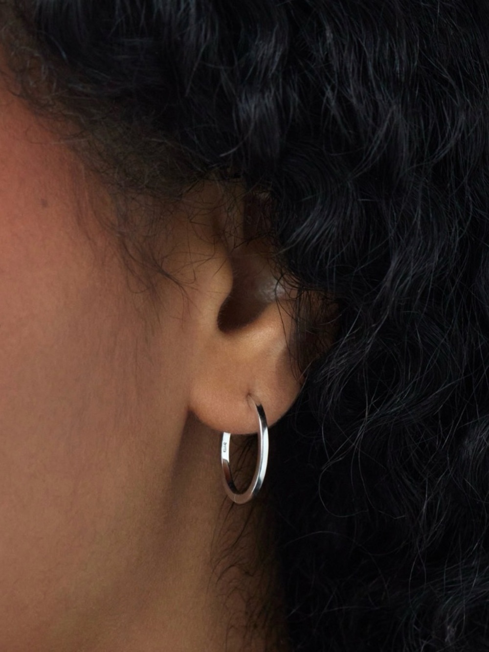 Catbird - Classic Hoops in Sterling Silver (pair) - EUC